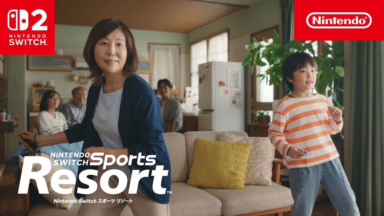 Nintendo Switch Sports Resort CM ピンポン篇