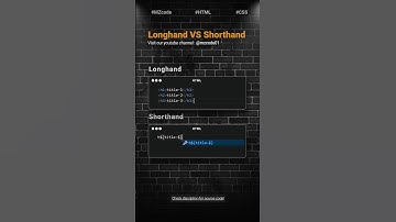 HTML Shortcuts | HTML CSS Tips & Tricks #coding #html #shorts #vscode #css #htmltips #hindi #viral