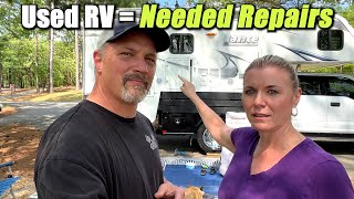 Used Older RV's ALWAYS Need Repairs / 2015 Lance 1172 Truck Camper Repairs