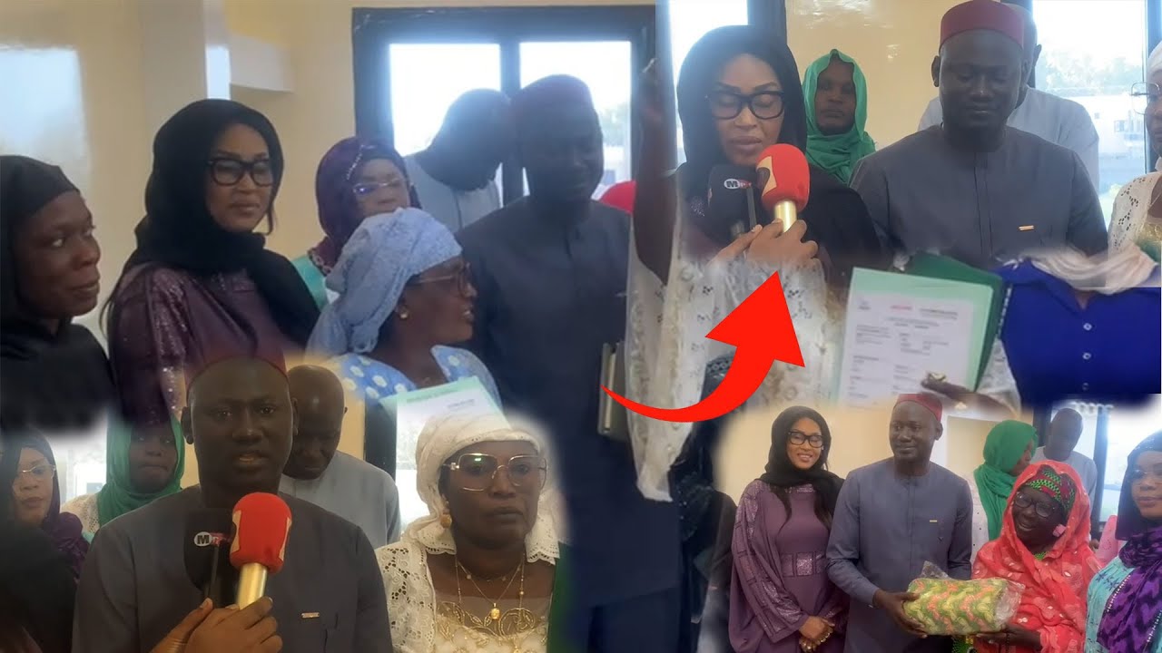 Sangalkam : Cérémonie de remise des NINEA aux Groupements d’Intérêt Économique (G.I.E) des femmes.