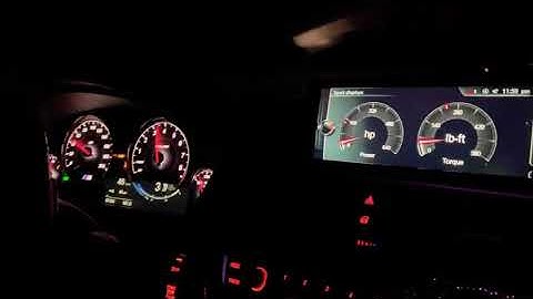 BMW M3 F80 Comp stage 2 Antilag testing from BM3