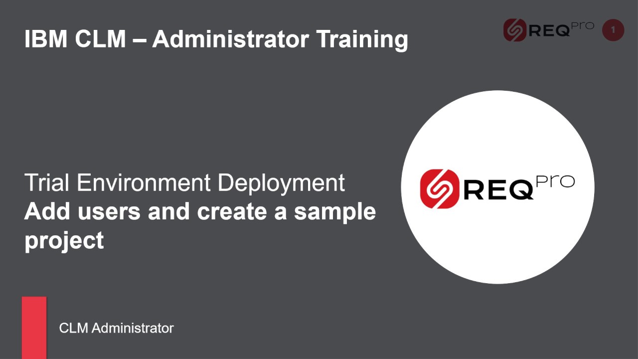 Installing IBM Collaborative Lifecycle Management 6.0.6 - Trial Environment - Part 4/4