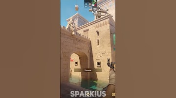 Лучшая хаешка от Донка на карте Anubis в кс2 #кс2 #cs2 #shorts #donk