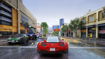 GTA 5 Enhanced Photorealism Graphics Mod [ QuantV + NVE + Custom Presets ] Ultra Settings RTX 3080