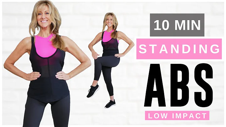 10 Minute STANDING ABS Indoor Workout For Women Ov...