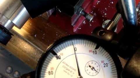 testing the backlash of my CNC sieg X1 - Y axis