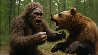 Bigfoot Vlog 3 - Bigfoot Fights with Bear and Lion