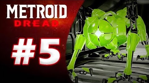Metroid Dread Walkthrough Gameplay Part 5: The Third E.M.M.I | Nintendo Switch