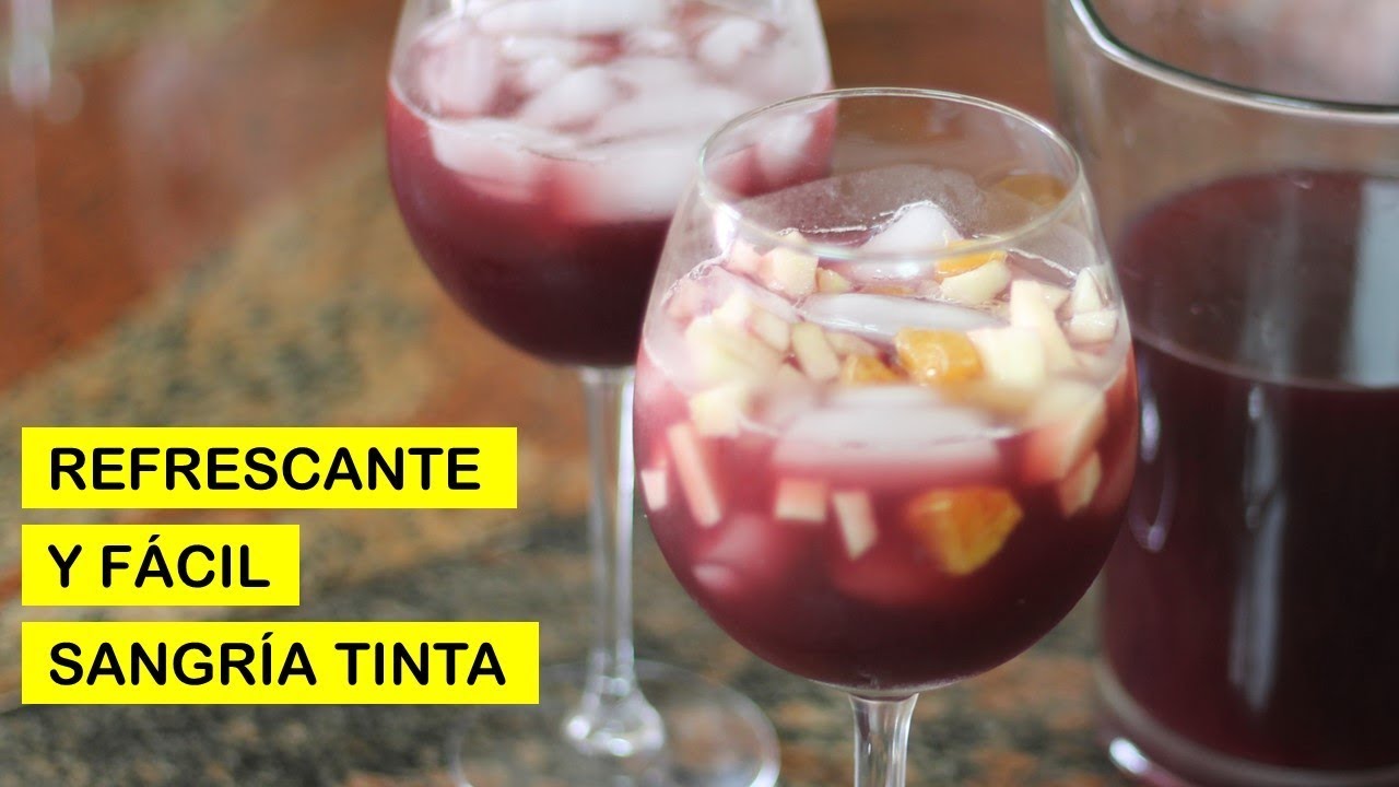 Como Hacer Sangria Receta Deliciosa Youtube Como Hacer Sangria Receta Deliciosa Youtube