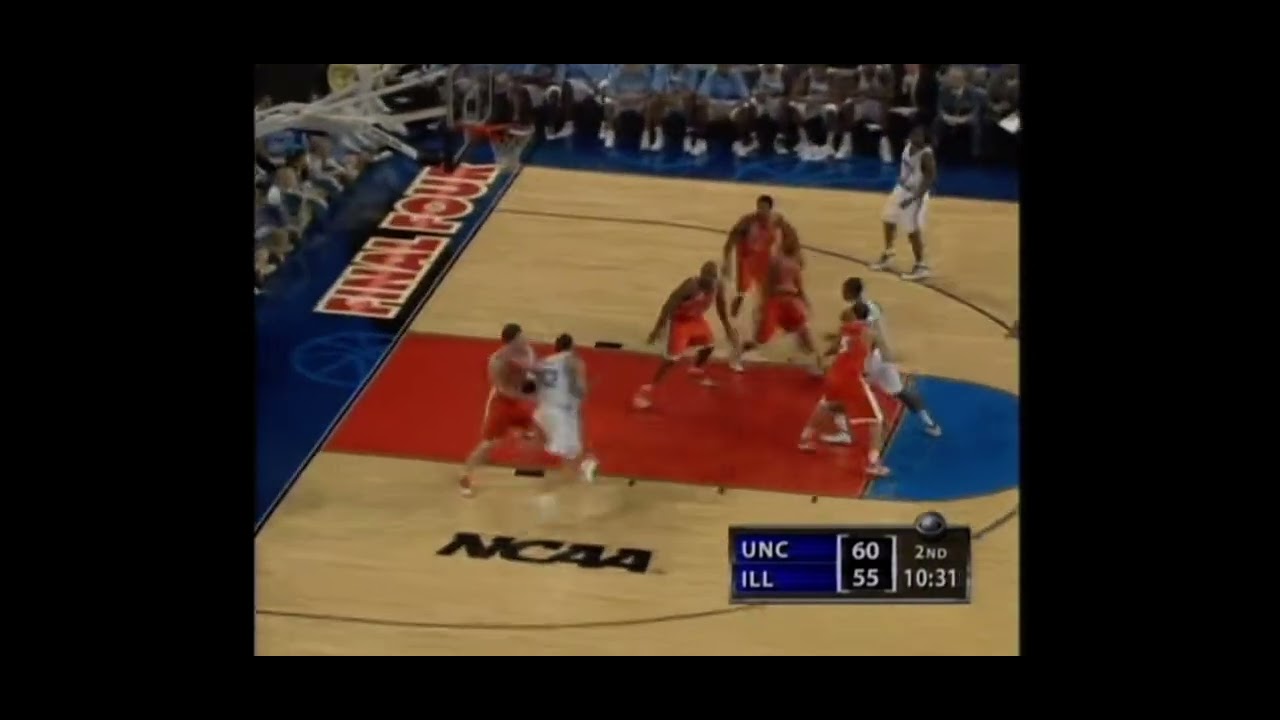 Sean May: Sikma (Reverse pivot) - Spin - Runner in 2005 National Championship