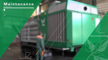 Komptech Terminator:  Maintenance made easy