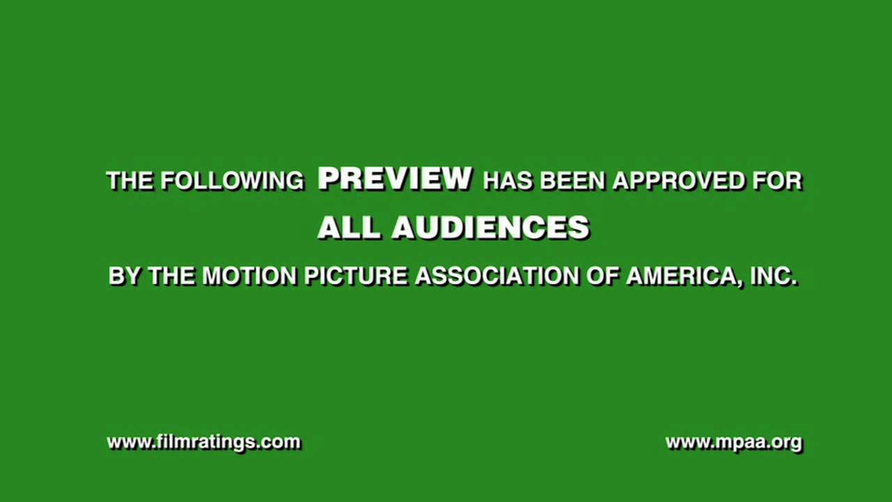 The following Preview has been approved for all audiences PG. Appropriate audiences