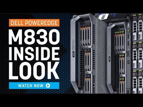 Dell PowerEdge M830 | Inside Look