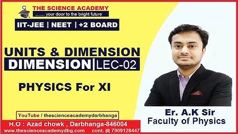 Unit and measurements -2 class 11th Physics