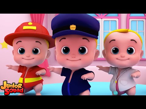 Пять маленьких младенцев, подсчет чисел и дошкольный учусь видео для детей