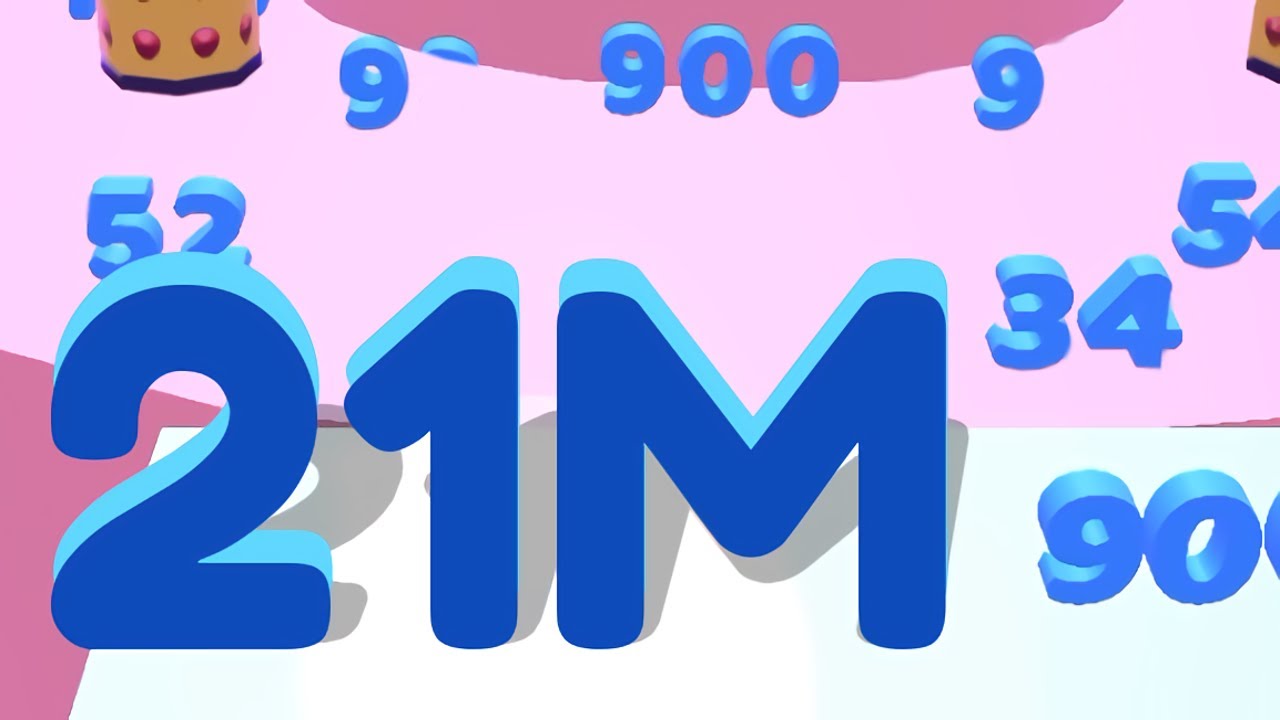 NUMBER MASTER RUN — 21 MILLION+ HIGH SCORE // Number Game NEW RECORD! (Gameplay*)