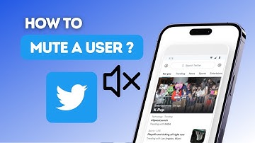 How to mute a user on Twitter?