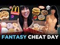 FAST FOOD CHEAT DAY | Donuts, Pizza, Ice Cream, Cookies & MORE