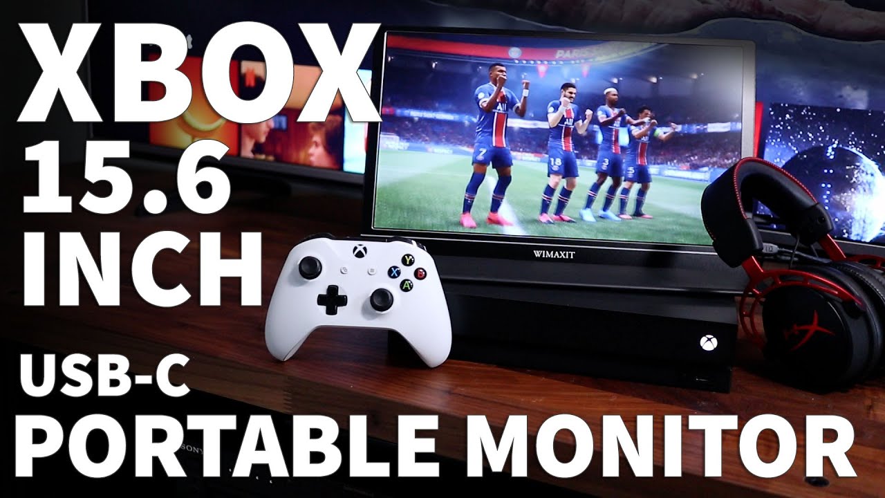 Portable Monitor Full HD 1080P USB C 