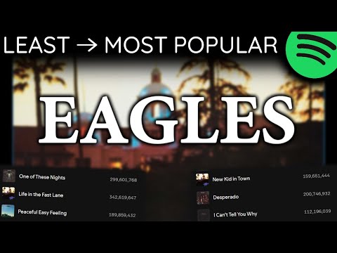 Every EAGLES Song LEAST TO MOST PLAYED [2024] - YouTube