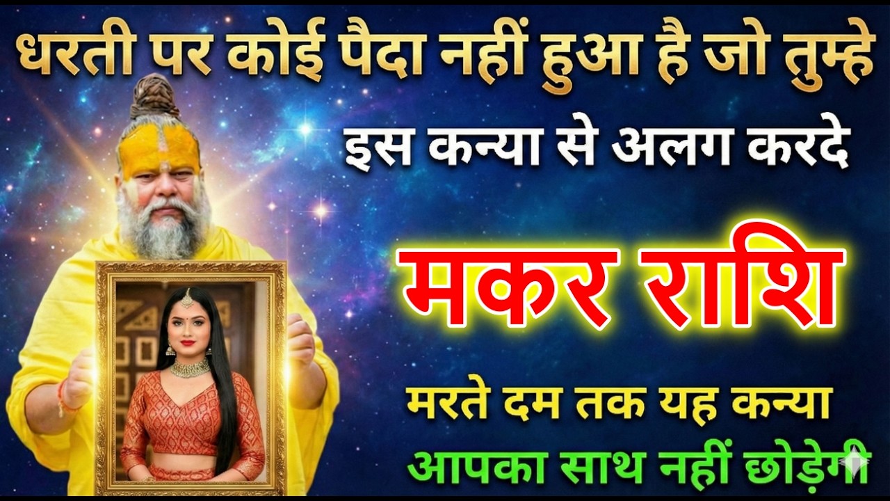 मकर राशि धरती पर कोई पैदा नहीं हुआ जो तुम्हें इस कन्या से अलग कर दे