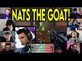 Valorant Streamers React To TL nAts CRAZY 4k Against Gentle Mates In VCT