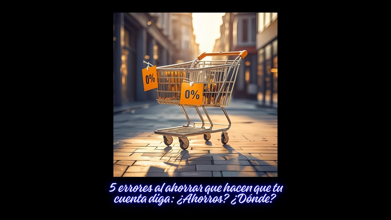 5 errores al ahorrar dinero que debes evitar - YouTube