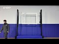 🏐 New Adjustable Height Volleyball Posts #volleyball #volleyballworld #volleyballpractice