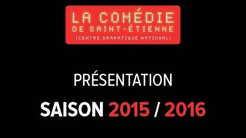 Présentation de Saison 2015 / 2016