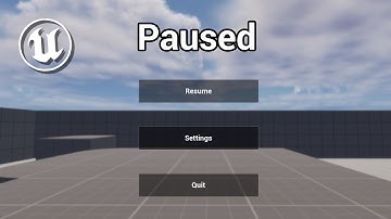 Unreal Engine 5 Tutorial: How to make a Pause Menu!