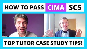 How to pass your CIMA SCS - Top tutor tips to pass your exam! | CIMA Strategic Case Study |
