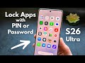 How to Lock Apps on Samsung Galaxy S26 Ultra - Set Password for Apps