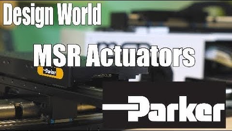 Parker’s mSR linear motor actuators and stages provide sub-micron level precision