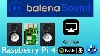 Balena Sound. Raspberry Pi 4. Airplay, Bluetooth Audio ... 