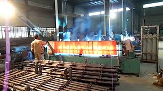 Scaffolding standard/vertical auto welding #scaffolding  #scaffoldingwelding