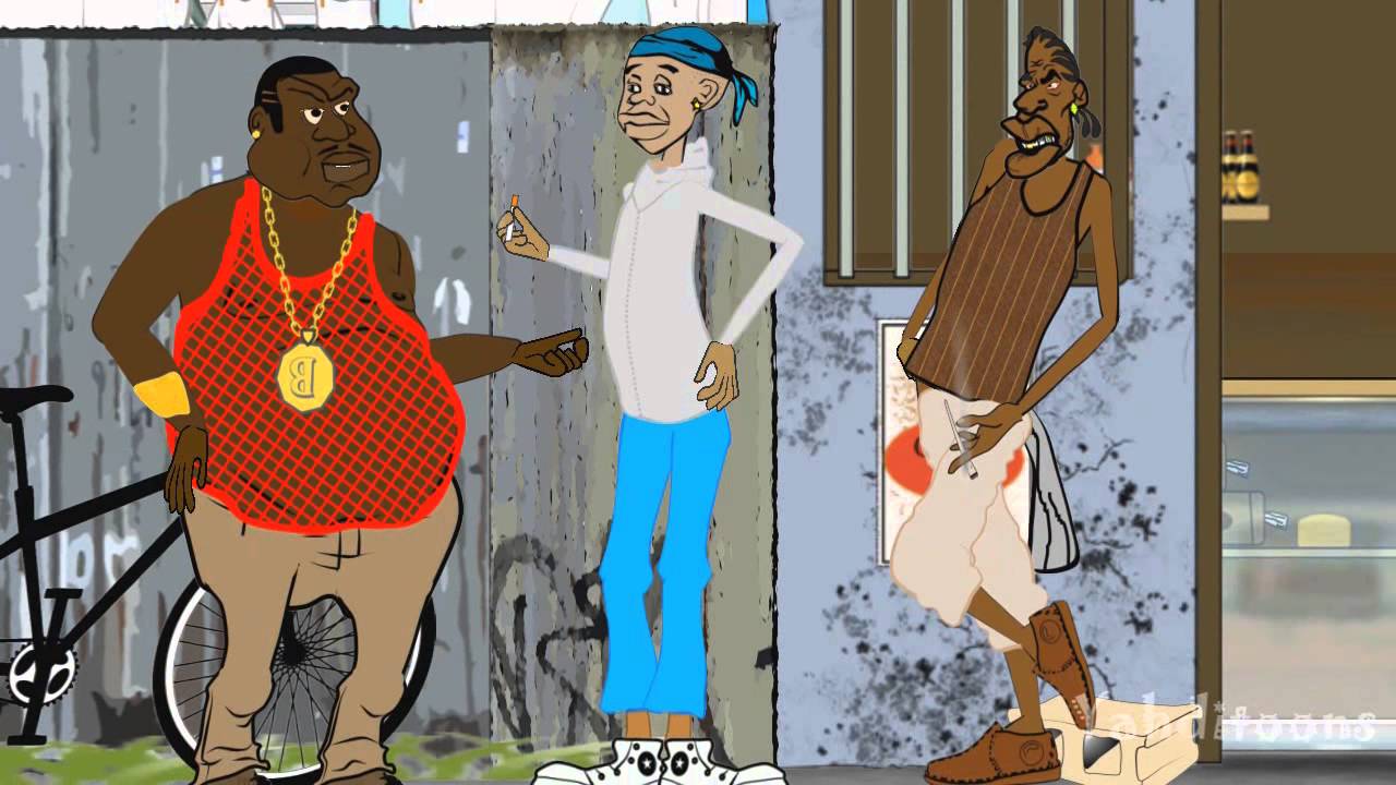 " JAMAICAN VIDEO" CARTOON 2013 jus fi fun ep.2 Teflon Films - YouTube