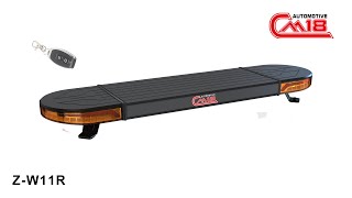 Z-W11R Rechargeable and remote control Warning Light Bar