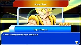 DBZ: Tenkaichi Tag Team - How To Unlock Gogeta (END)
