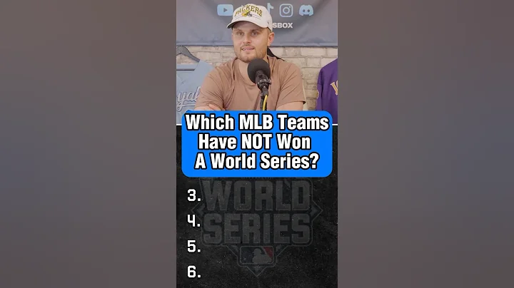 Which MLB Teams Have NOT Won A World Series? ⚾️ #mlb #mlbplayoffs #worldseries