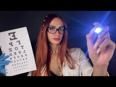 ASMR EXAMEN DE LA VISTA - Roleplay Médico - Soft Spoken