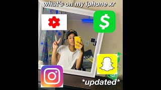 what’s on my iphone xr 😛✨ screenshot 1