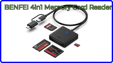 REVIEW (2025): BENFEI 4in1 Memory Card Reader. ESSENTIAL details.