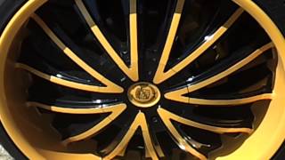 2005 Cadillac Sts Black and yellow wiz khalifa style with a Pedro twist!