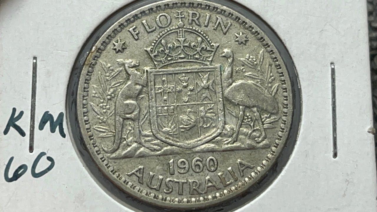 1960 Australia Florin Coin • Values, Information, Mintage, History, and More