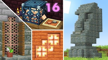 16 Amazing Build Hacks/Ideas in Minecraft 1.21