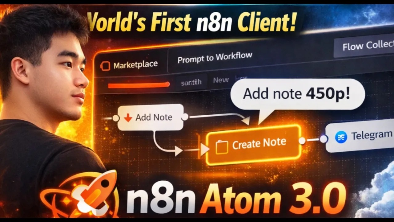 n8n Atom + VS Code Copilot: getting started (feel like vibe coding ...