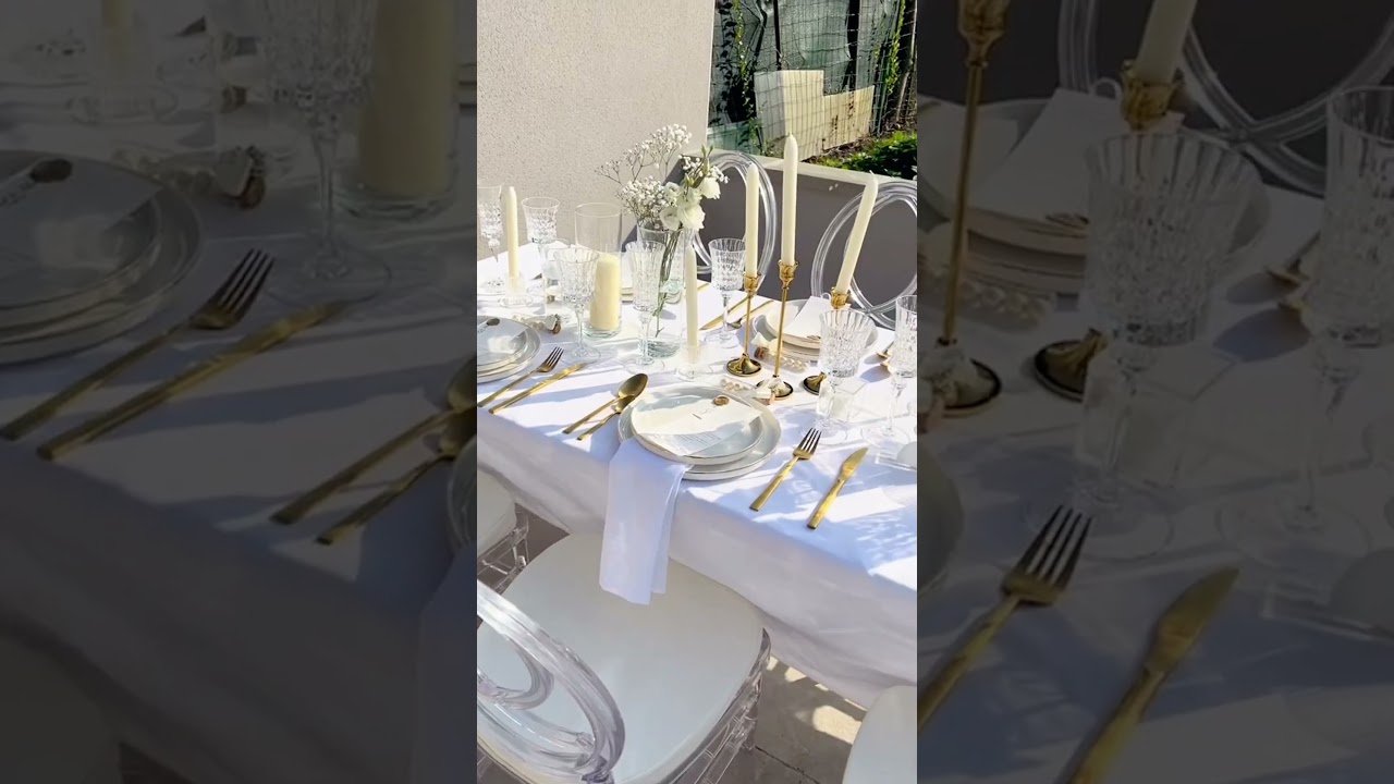 Wedding table decor ideas