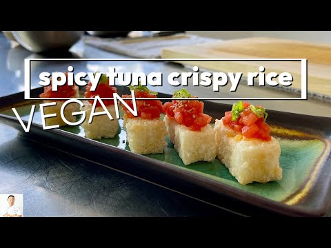 VEGAN Spicy Tuna Crispy Rice!! | Hiroyuki Terada - Diaries of a Master Sushi Chef