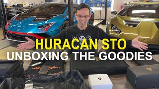 Unboxing My Lamborghini HURACAN STO Goodies!
