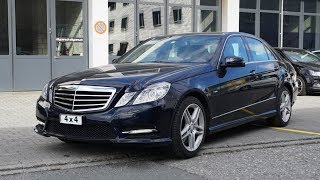 CM24 MERCEDES-BENZ E 500 CGI BlueEff. Avantgarde 4Matic 7G-Tronic 2012 27'900.- 112'000km GR